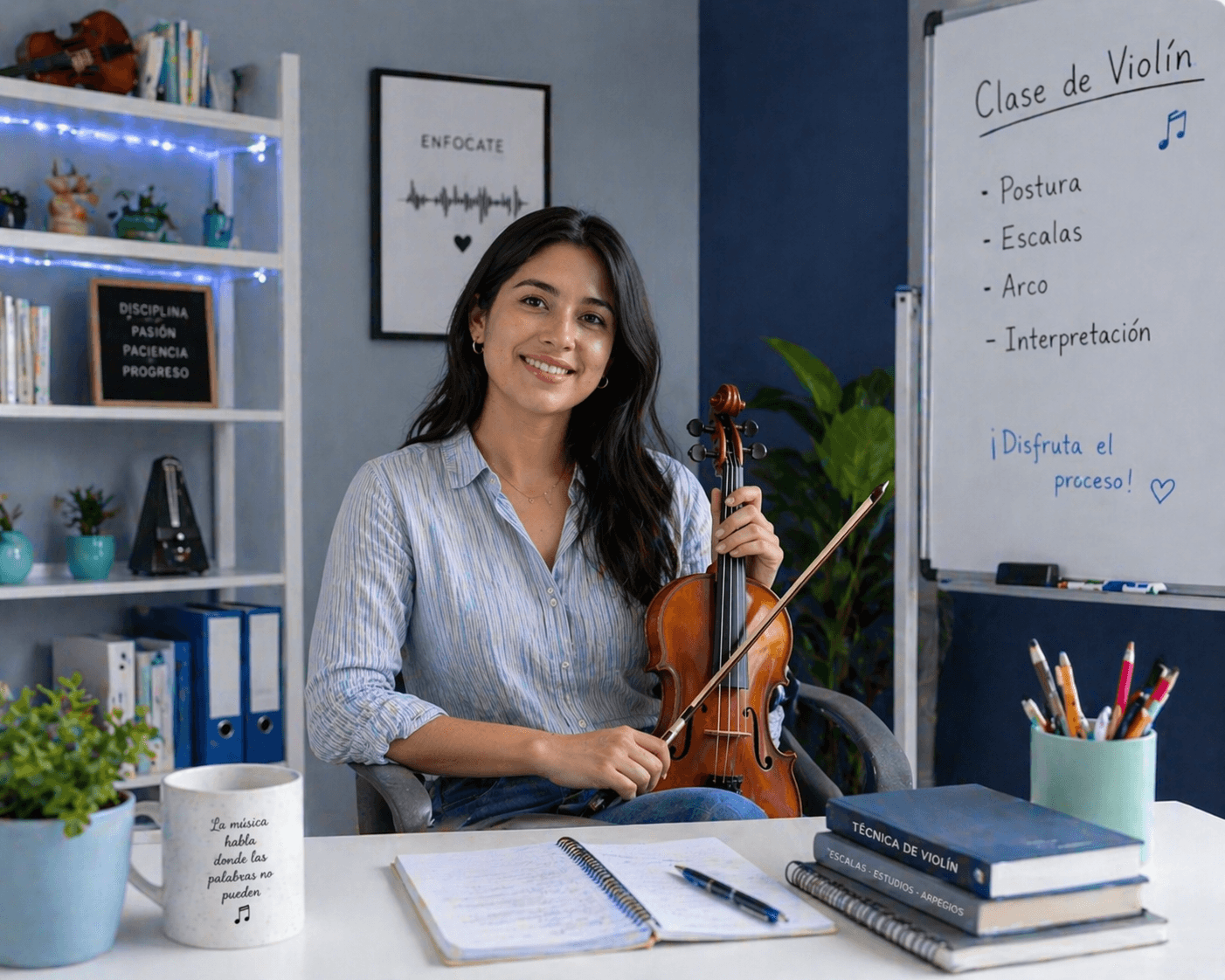 Maestra de violín